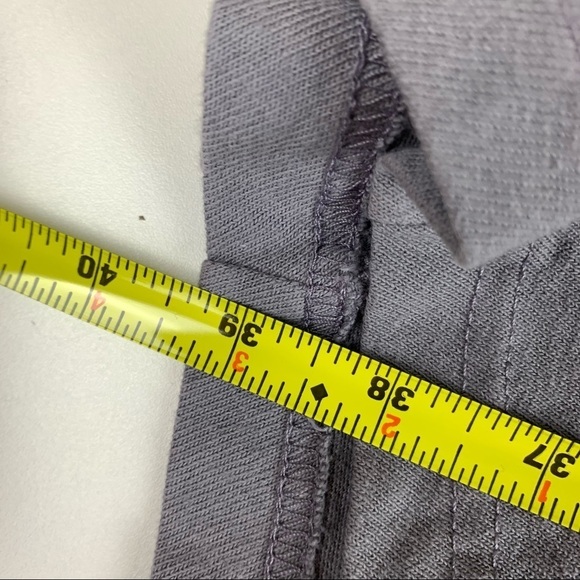 PACIFIC Cotton  Asymmetrical Lagenlook Grey Dress - Picture 8 of 10